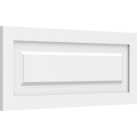 Ekena Millwork Harrison Raised Panel Decorative Wall Panel, 30"W x 12"H x 5/8"P WALP30X12X062HAR